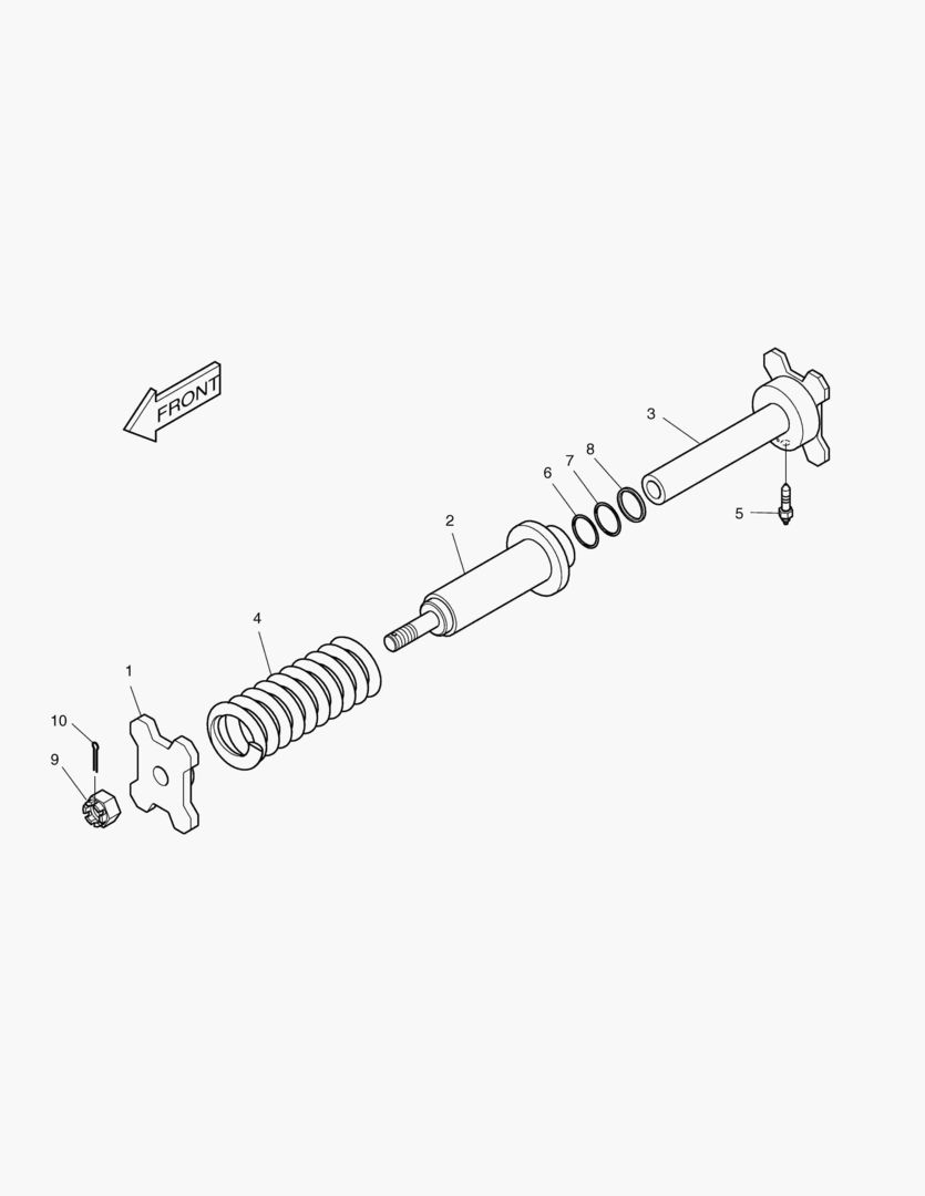 ПРУЖИНЫ ГУСЕНИЦЫ