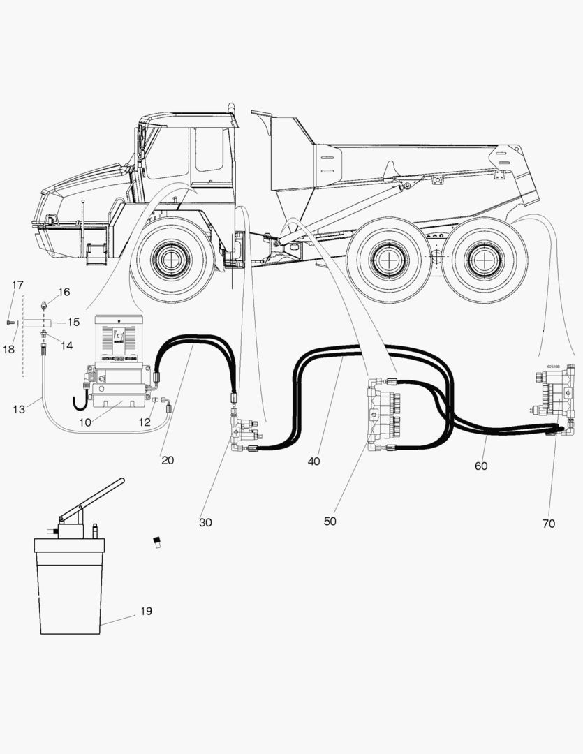 Спецтехника G500-20 CENTRAL LUBRICATION