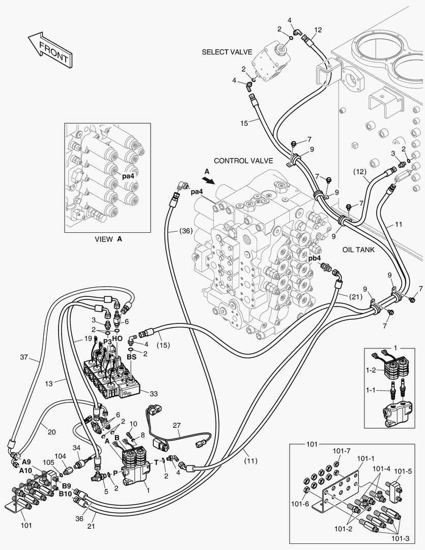 ТРУБОПРОВОД СЕРВОУПРАВЛЕНИЯ - 2 ПУТИ(1)