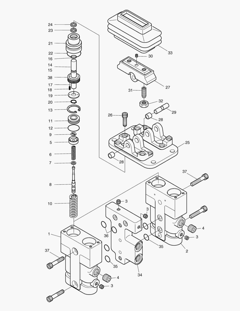 Спецтехника 4200 PEDAL VALVE [5001~5132] - главное фото