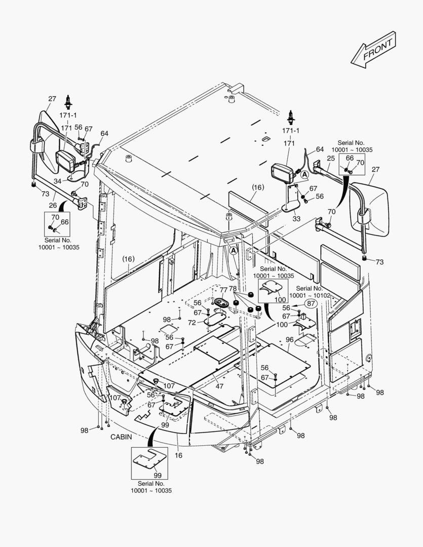 1410 CABIN(2) - BODY