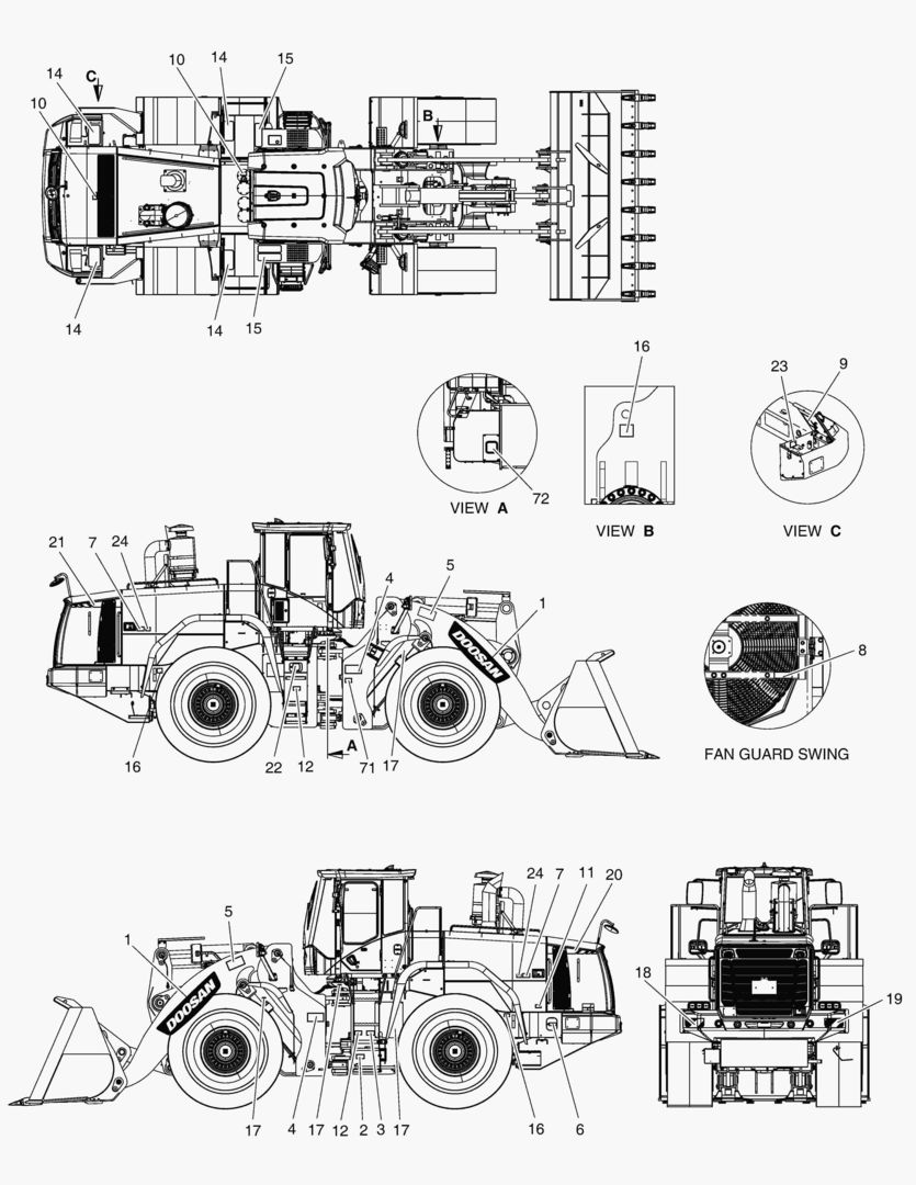 4240 DECAL - EUROPE [10001~10095]