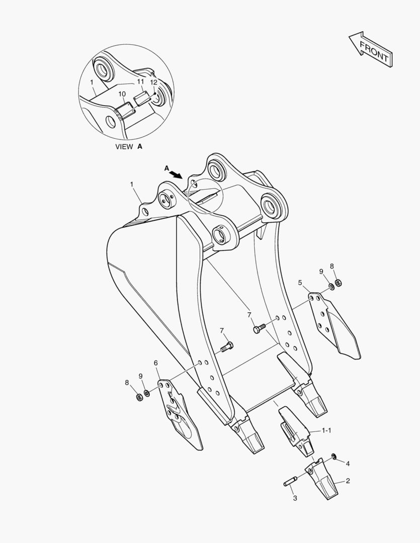 6630 BUCKET ASS`Y - 0.51mВі