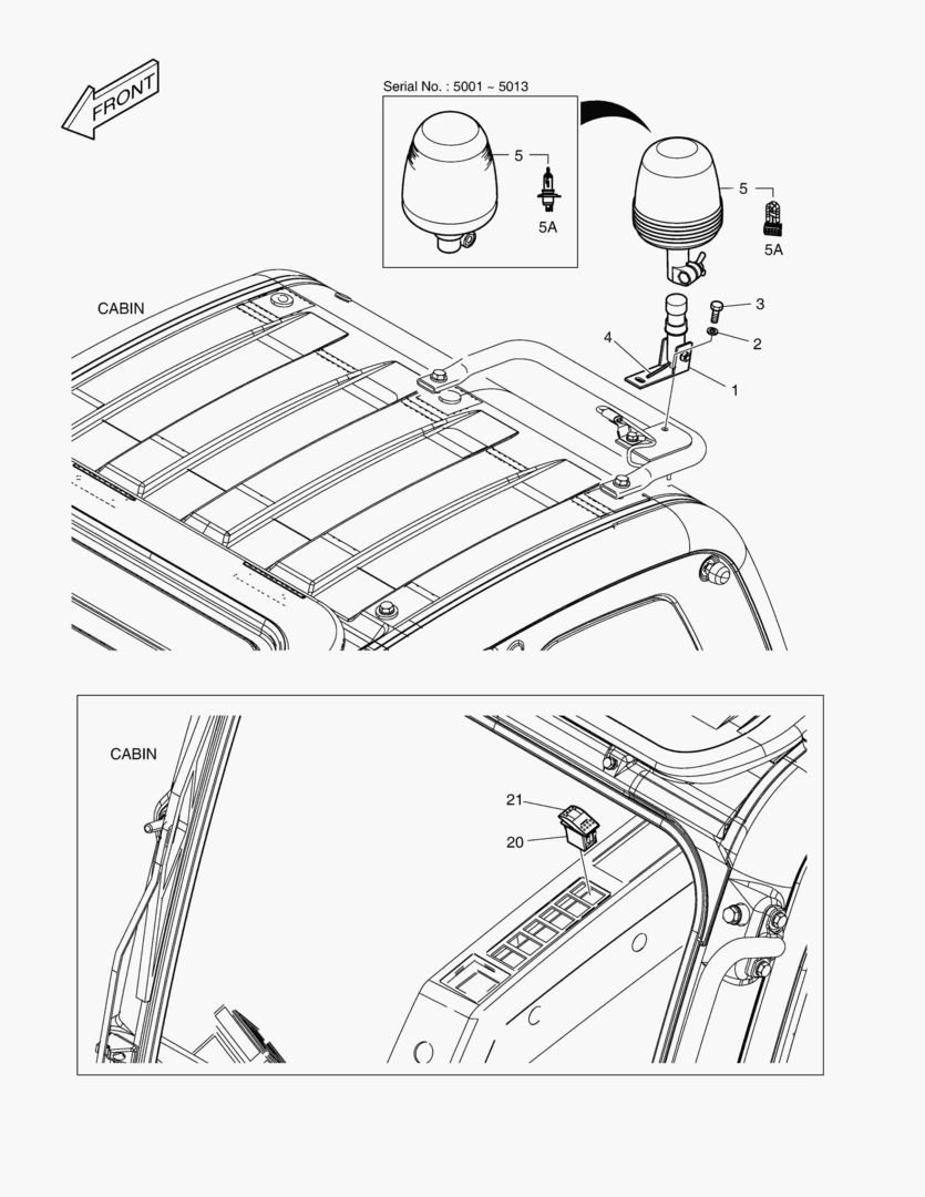 1870 ROTATING BEACON [5001~5093]
