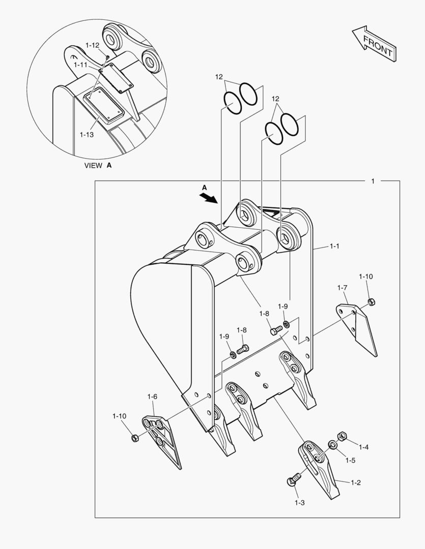 3120 BUCKET - 0.08mВі