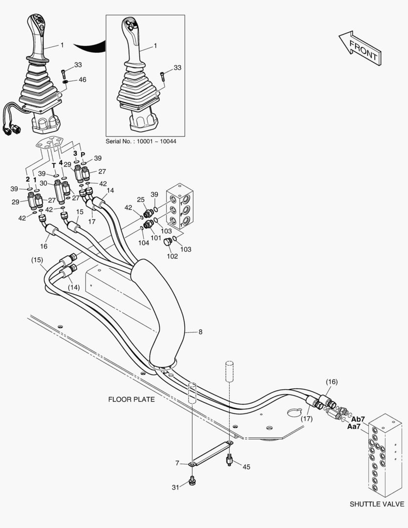 ТРУБОПРОВОД СЕРВОУПРАВЛЕНИЯ(6)