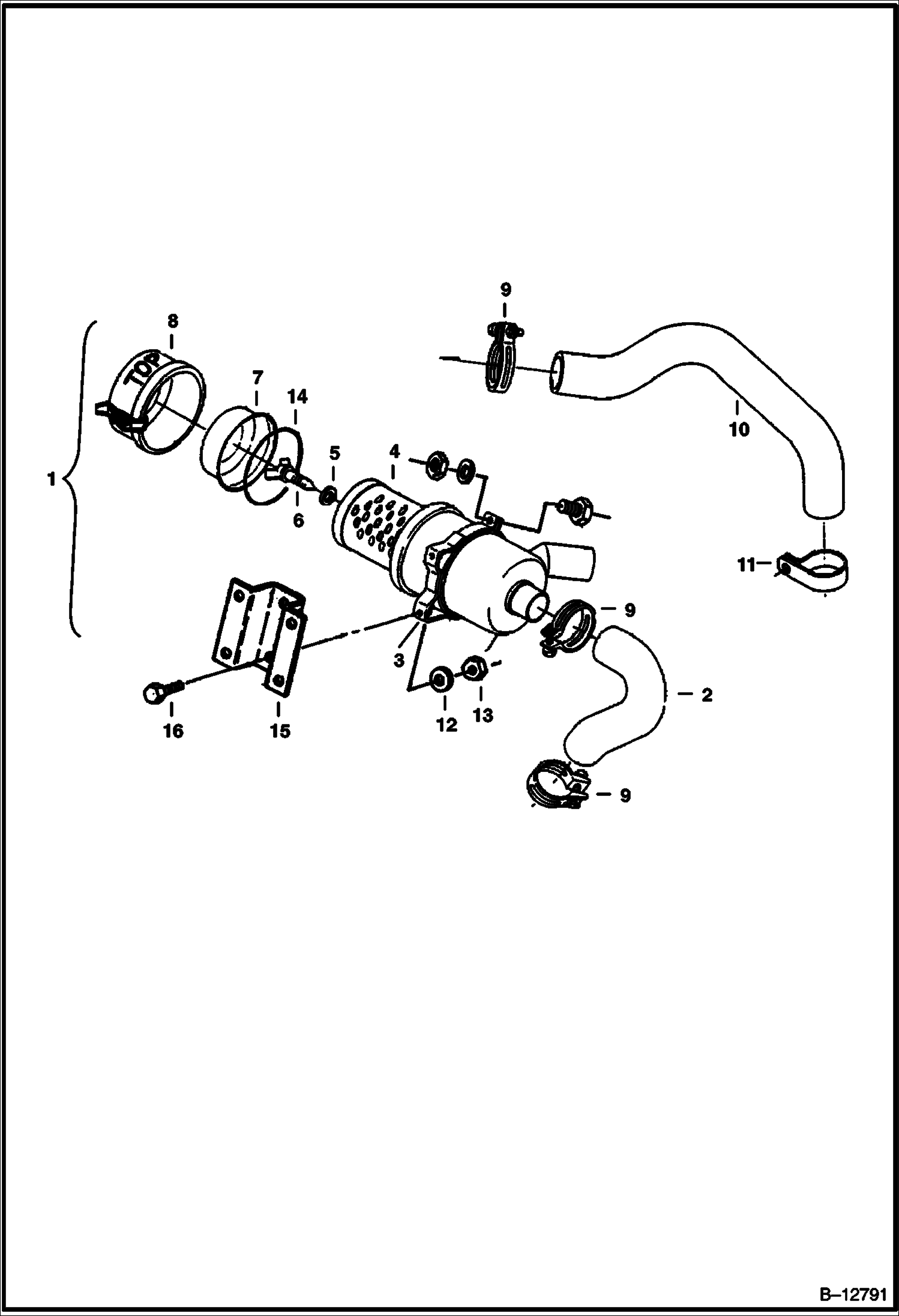 ВОЗДУХООЧИСТИТЕЛЬ (KUBOTA)