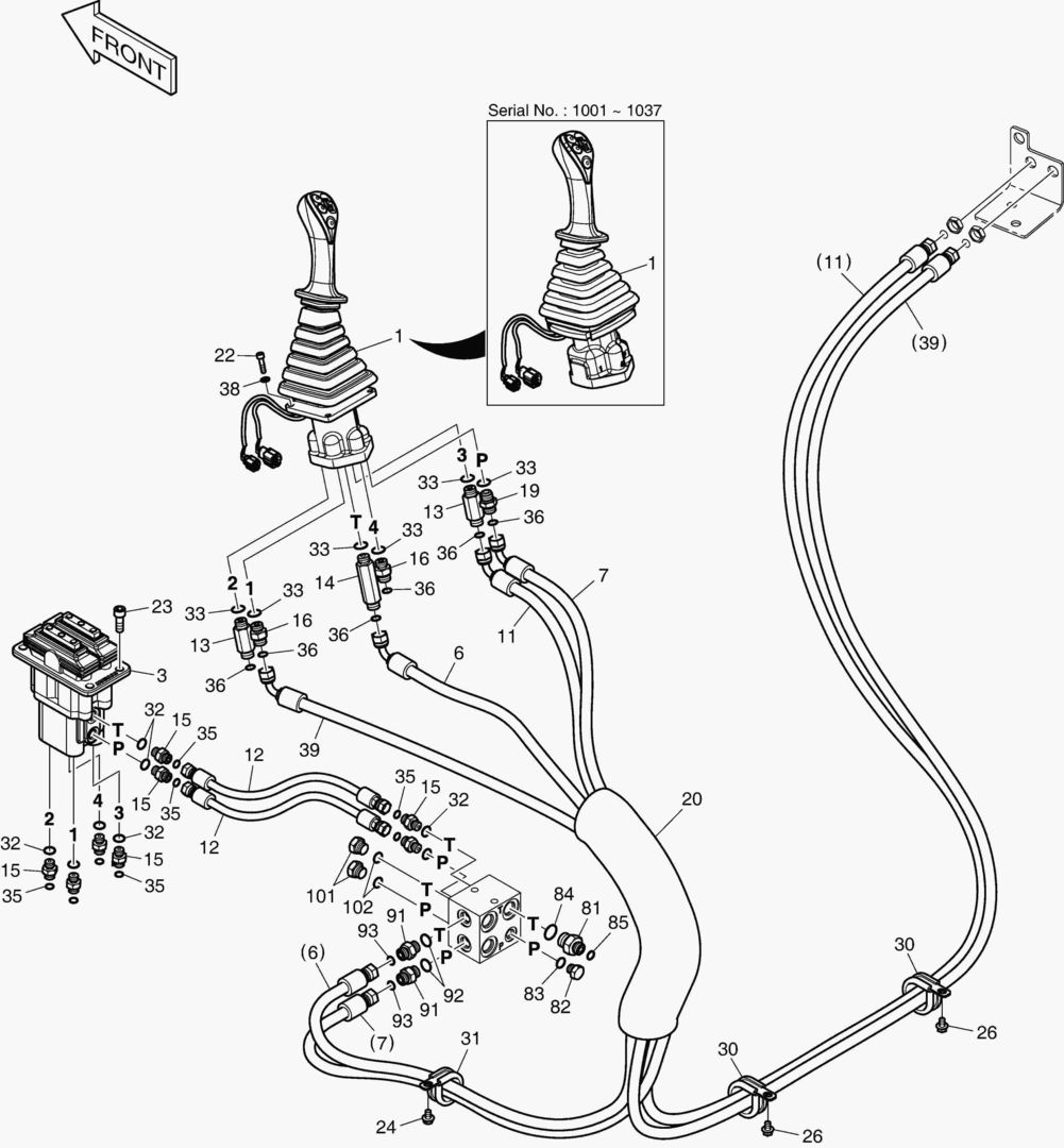 ТРУБОПРОВОД СЕРВОУПРАВЛЕНИЯ(5)