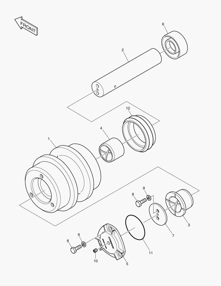 ВЕРХНИЙ ПОДШИПНИК