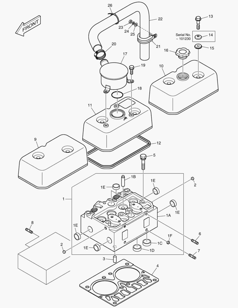 016 CYLINDER HEAD [~111210]