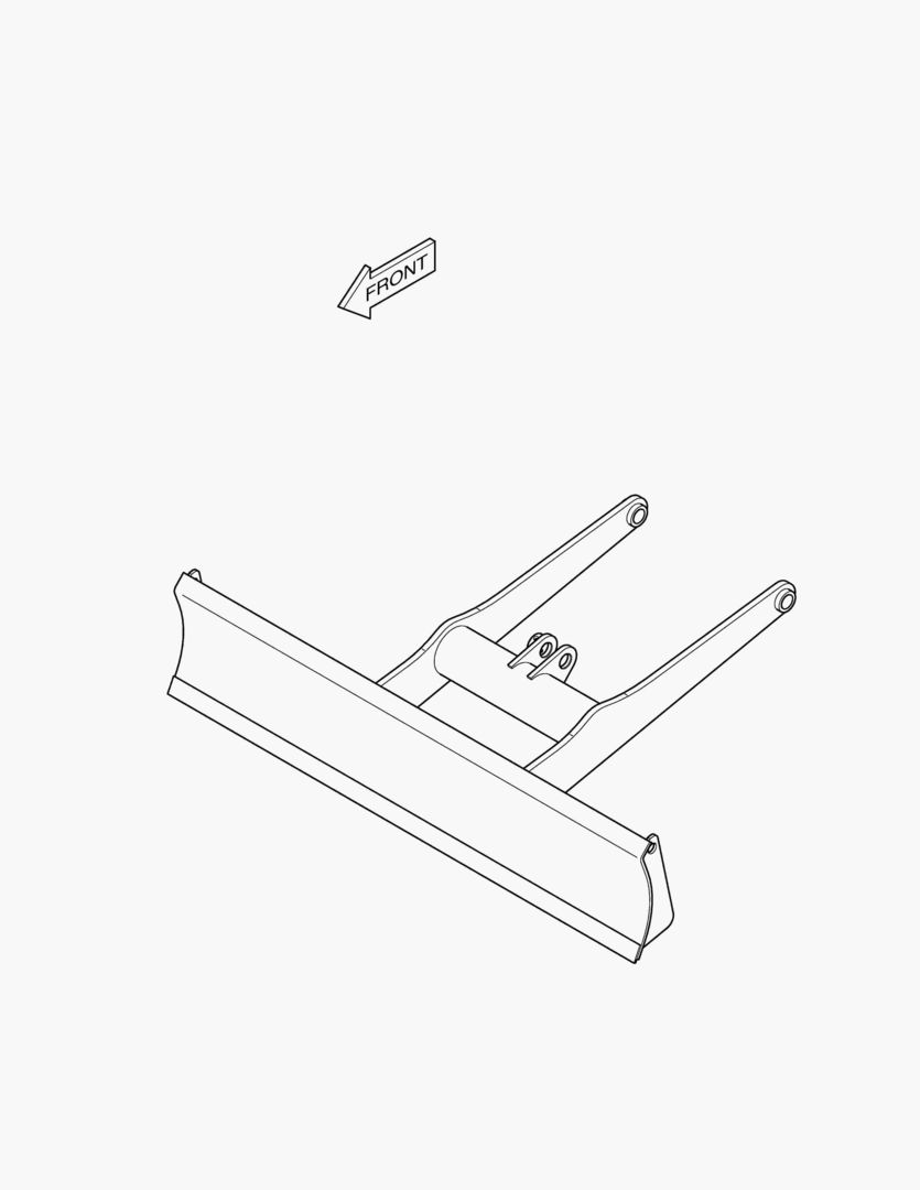 БУЛЬДОЗЕР - 1.7 м (ШИРИНА)