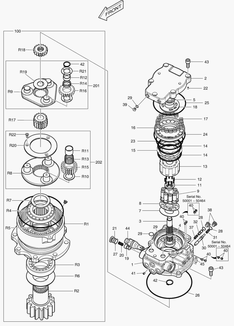 Схема 4201 SWING MOTOR [50299~]