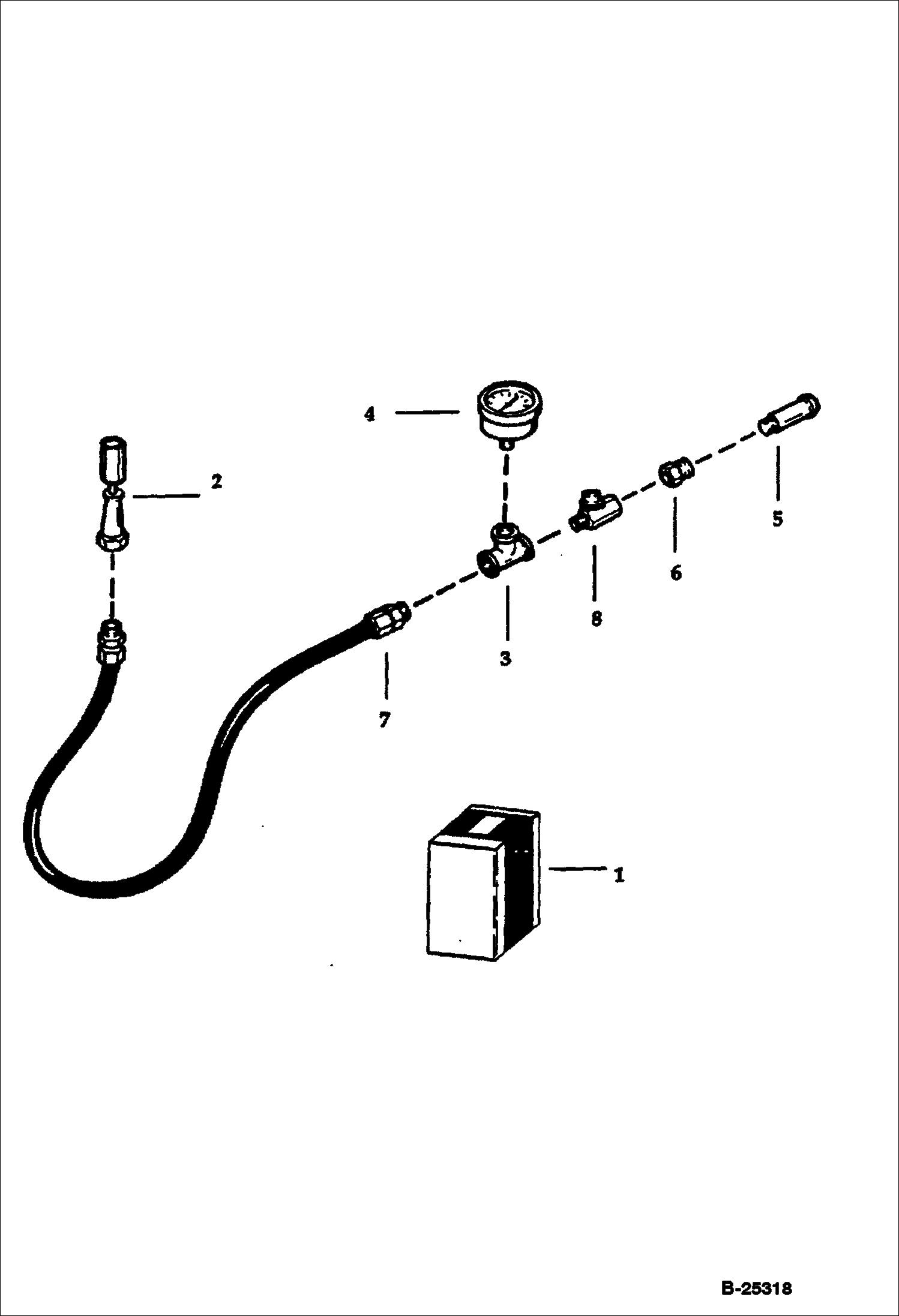 Схема ГИДРОМОЛОТ (1250X) (КОМПЛЕКТ УСТРОЙСТВ НАДУВА)