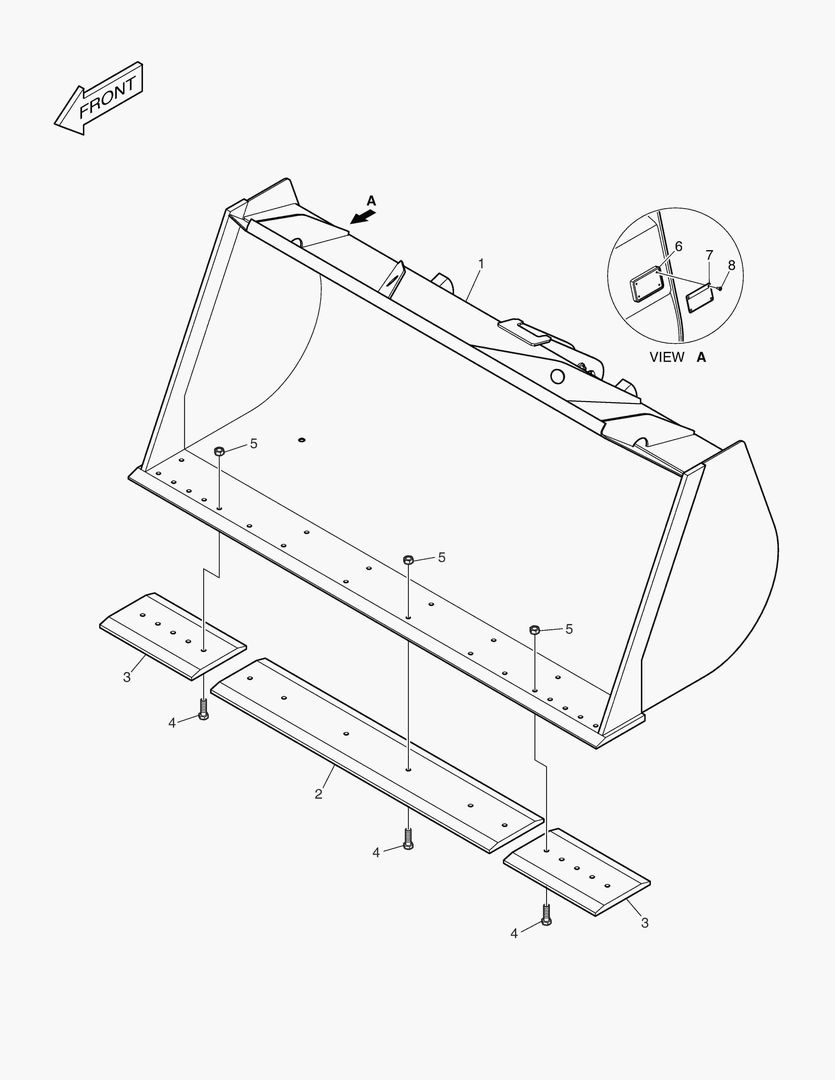 5130 BUCKET - 2.5mВі - CUTTING EDGE