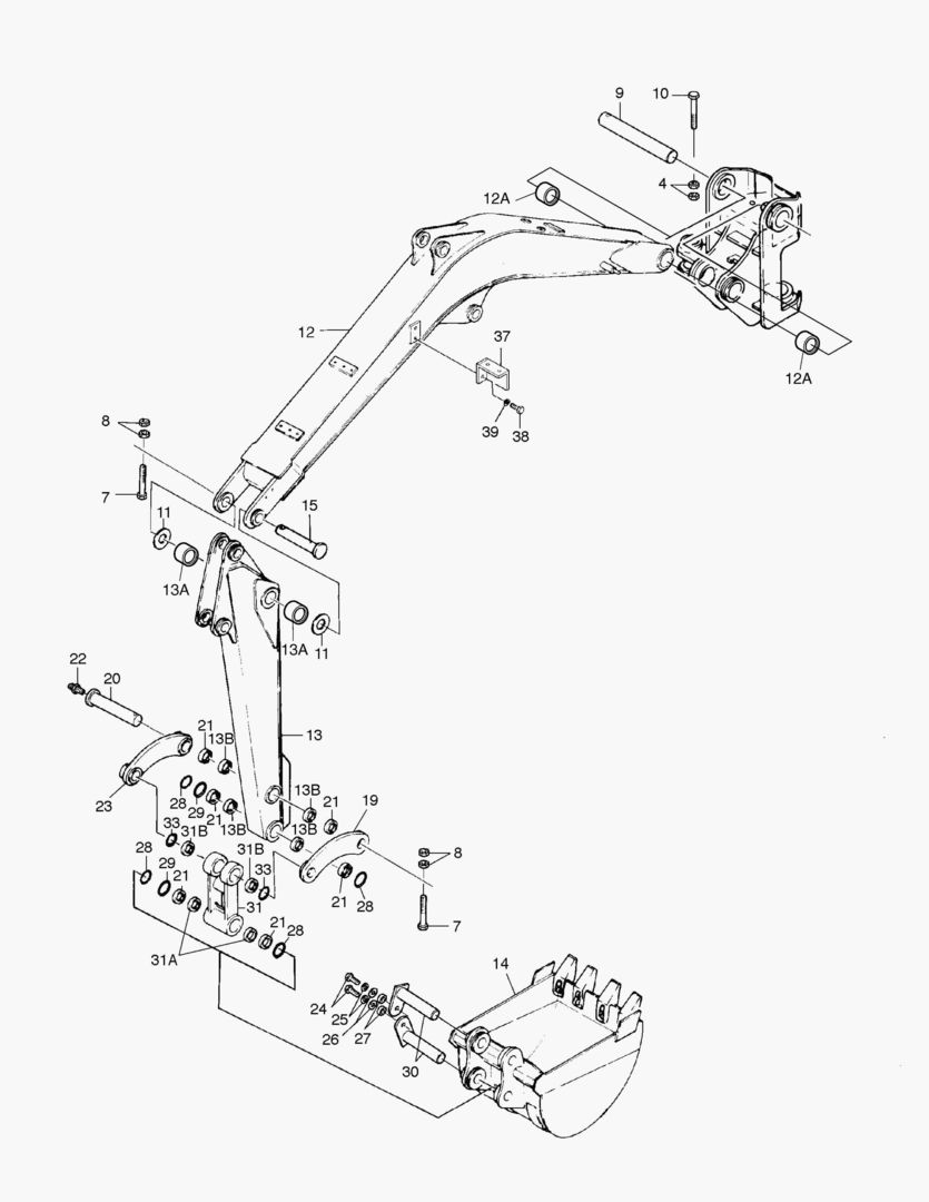 5510 FRONT ASS`Y - BOOM SWING