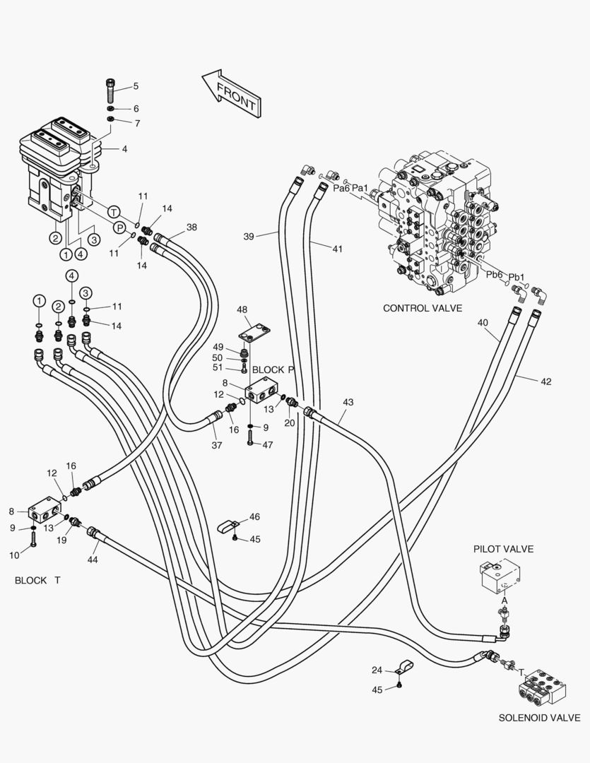 ТРУБОПРОВОД СЕРВОУПРАВЛЕНИЯ(8)