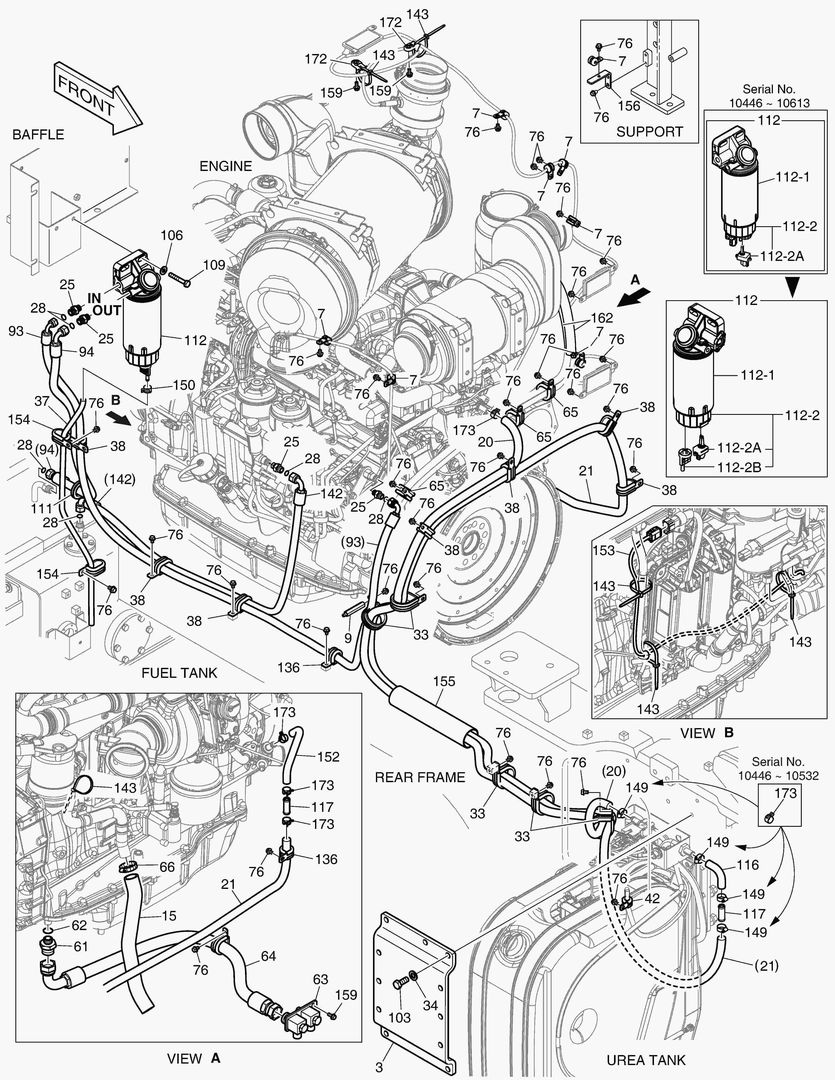1150 ENGINE MOUNTING(3)