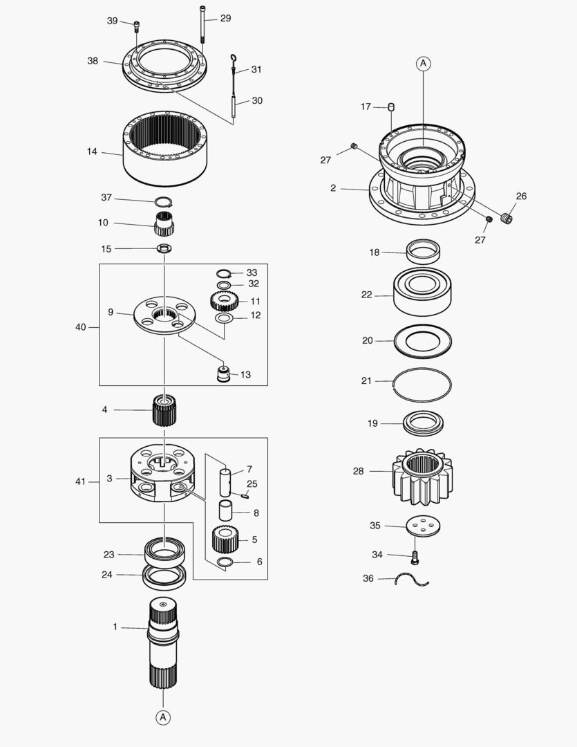 ПОВОРОТНАЯ ПОНИЖАЮЩАЯ ПЕРЕДАЧА