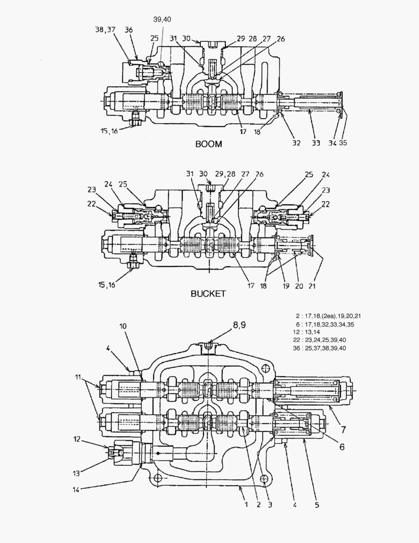 3550 CONTROL VALVE-2 SPOOL