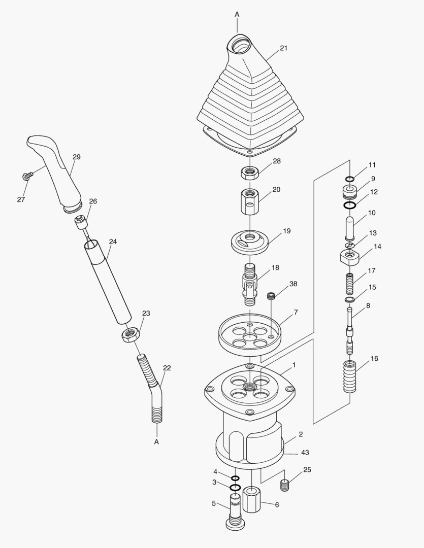 Спецтехника 4410 REMOTE CONTROL VALVE [1~2415] - главное фото