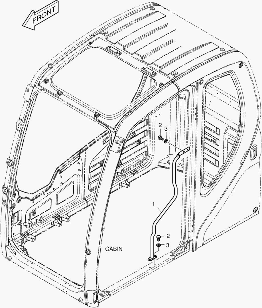 1555 HANDLE - CABIN [5086~]