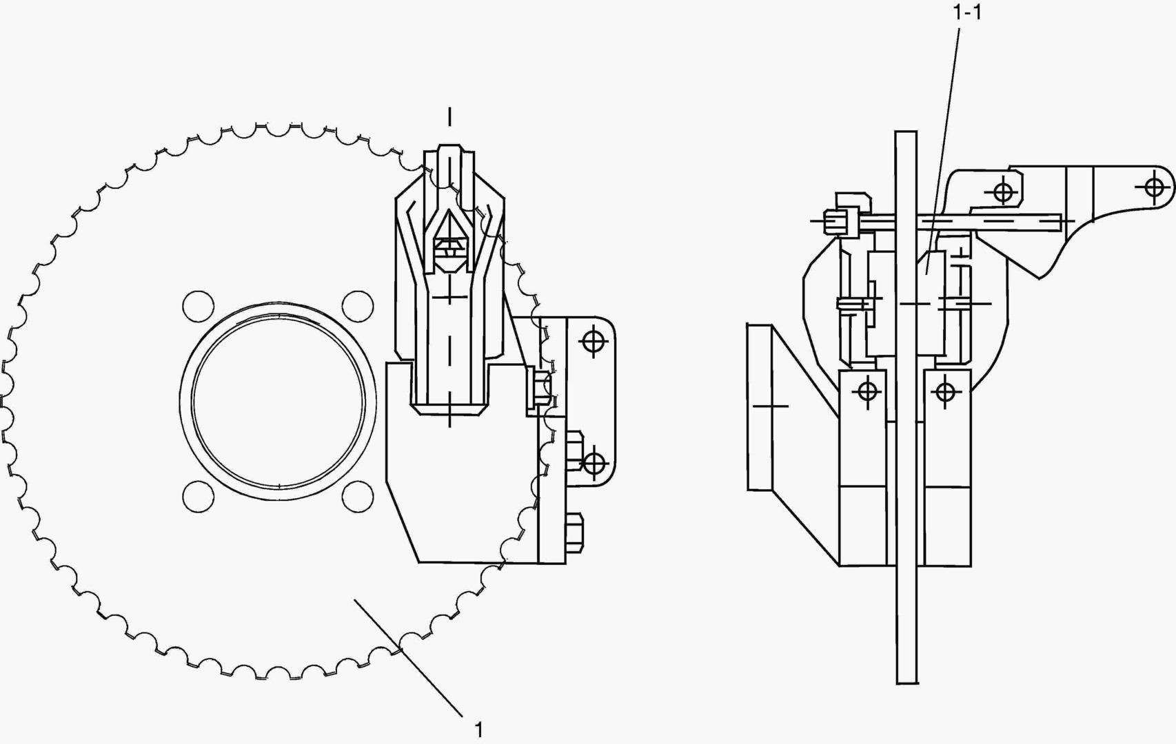 5650 HAND BRAKE ASS`Y(RUSSIA) [~10496]