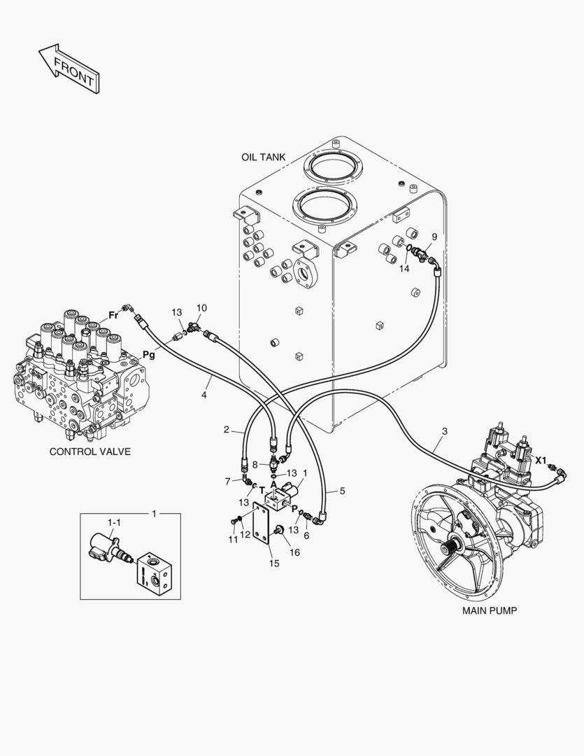 Схема 6230 PILOT PIPING - EPPR VALVE(ONE & TWO WAY)