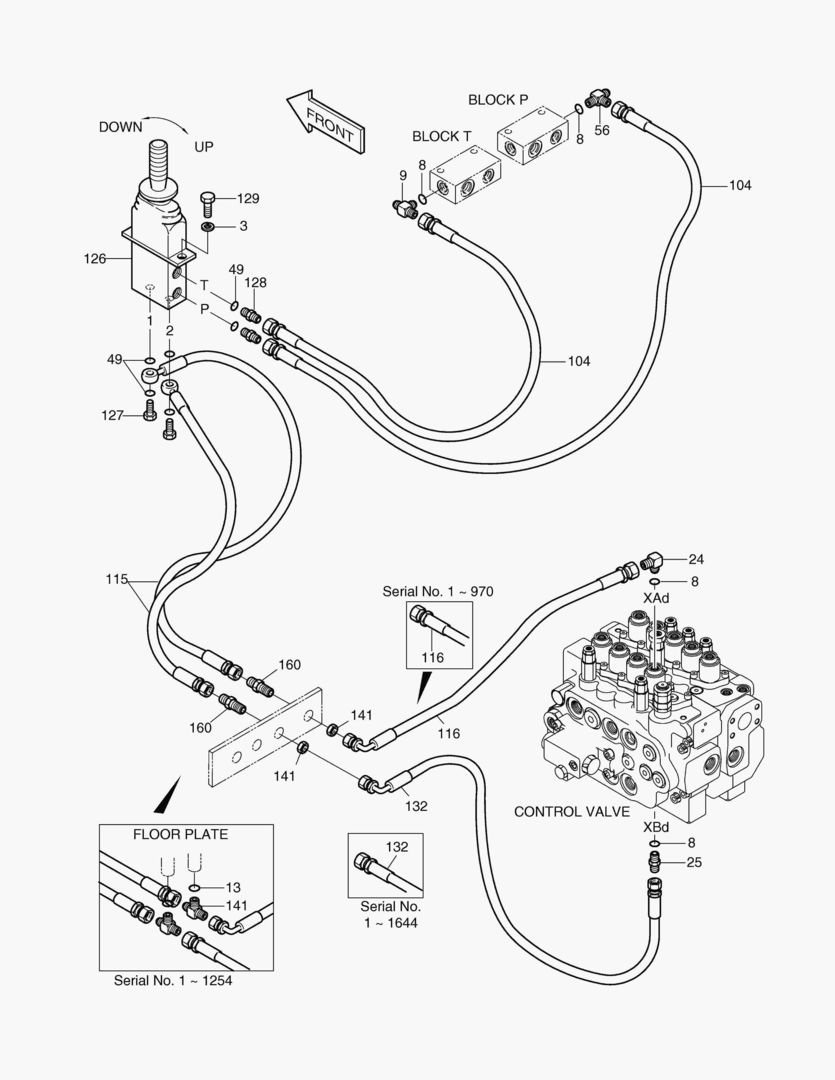 ТРУБОПРОВОД СЕРВОУПРАВЛЕНИЯ(6)