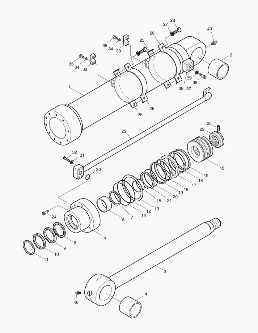 Спецтехника 4231 BUCKET CYLINDER [1046~] - главное фото