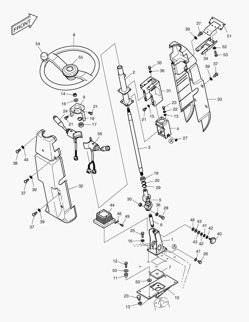 РУЛЕВАЯ КОЛОНКА В СБОРЕ