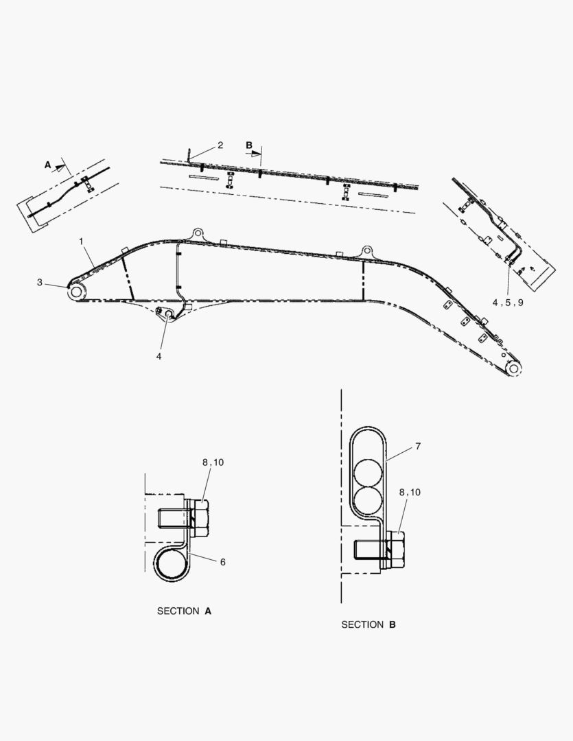 3150 LUBRICATION PIPING - ARM
