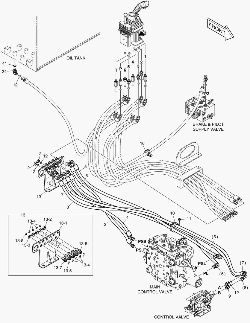 5131 PILOT PIPING - 3 SPOOL [10064~]