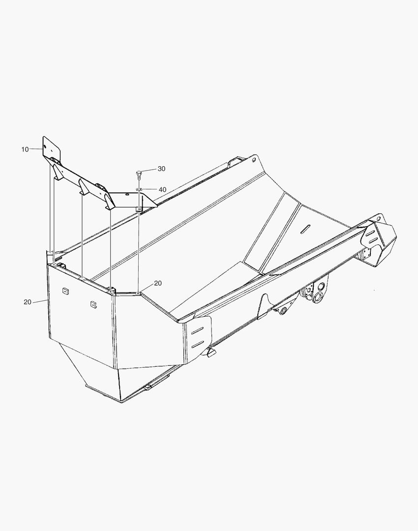 G500-18 PROTECTION, FRONT BODY