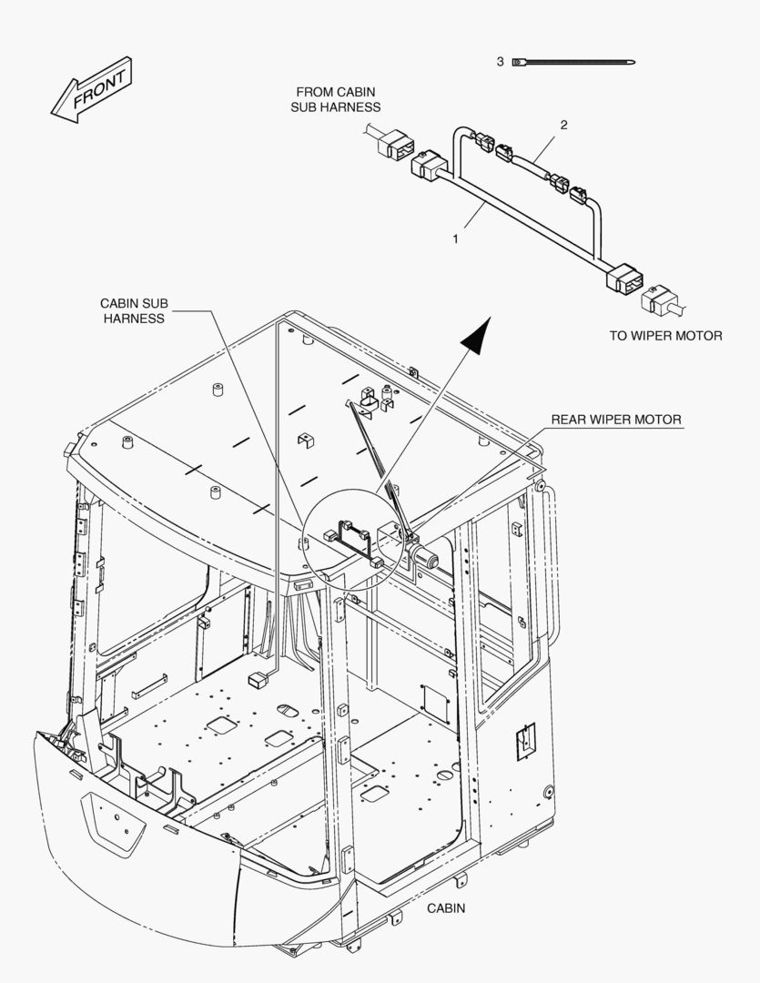 Схема ФИЛЬТР ШУМА- МОТОР СТЕКЛООЧИСТИТЕЛЯ