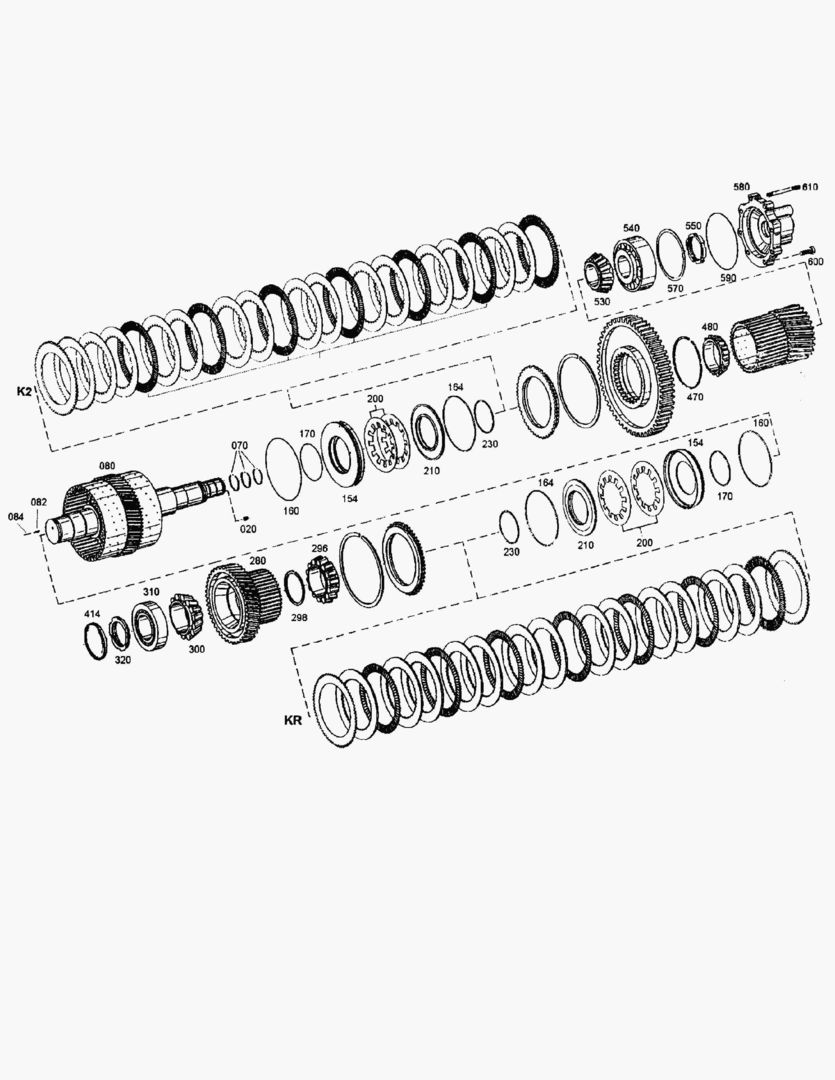 Спецтехника G070-42 COUPLING KR + K2 [710002~710261]