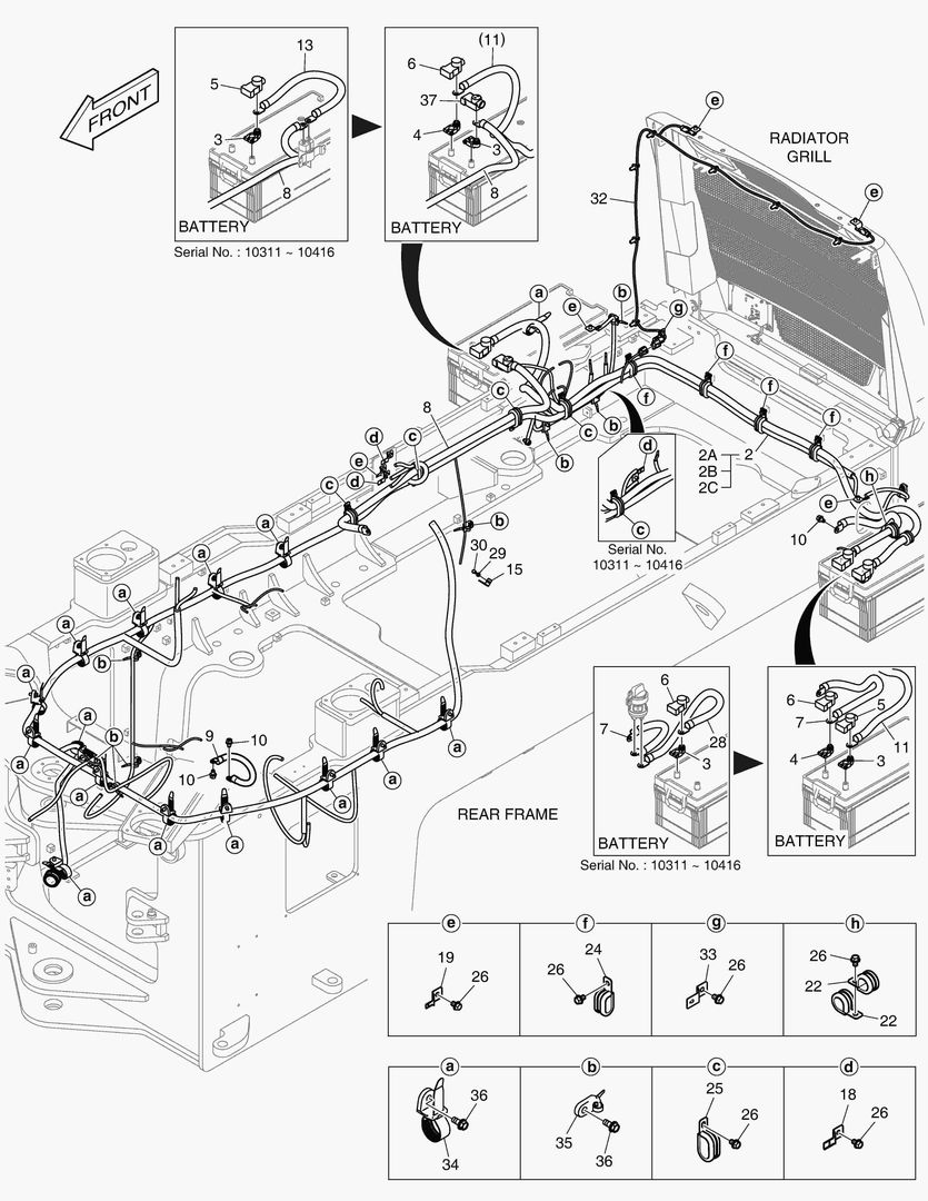 1481 ELECTRIC PARTS - WIRING HARNESS [10311~]