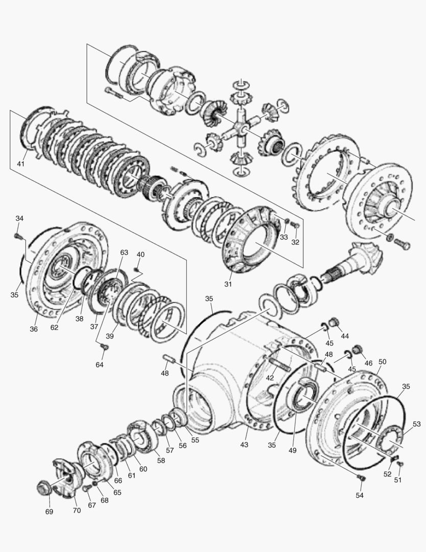 G090-22 DIFFERENTIAL ASS`Y [730068~]