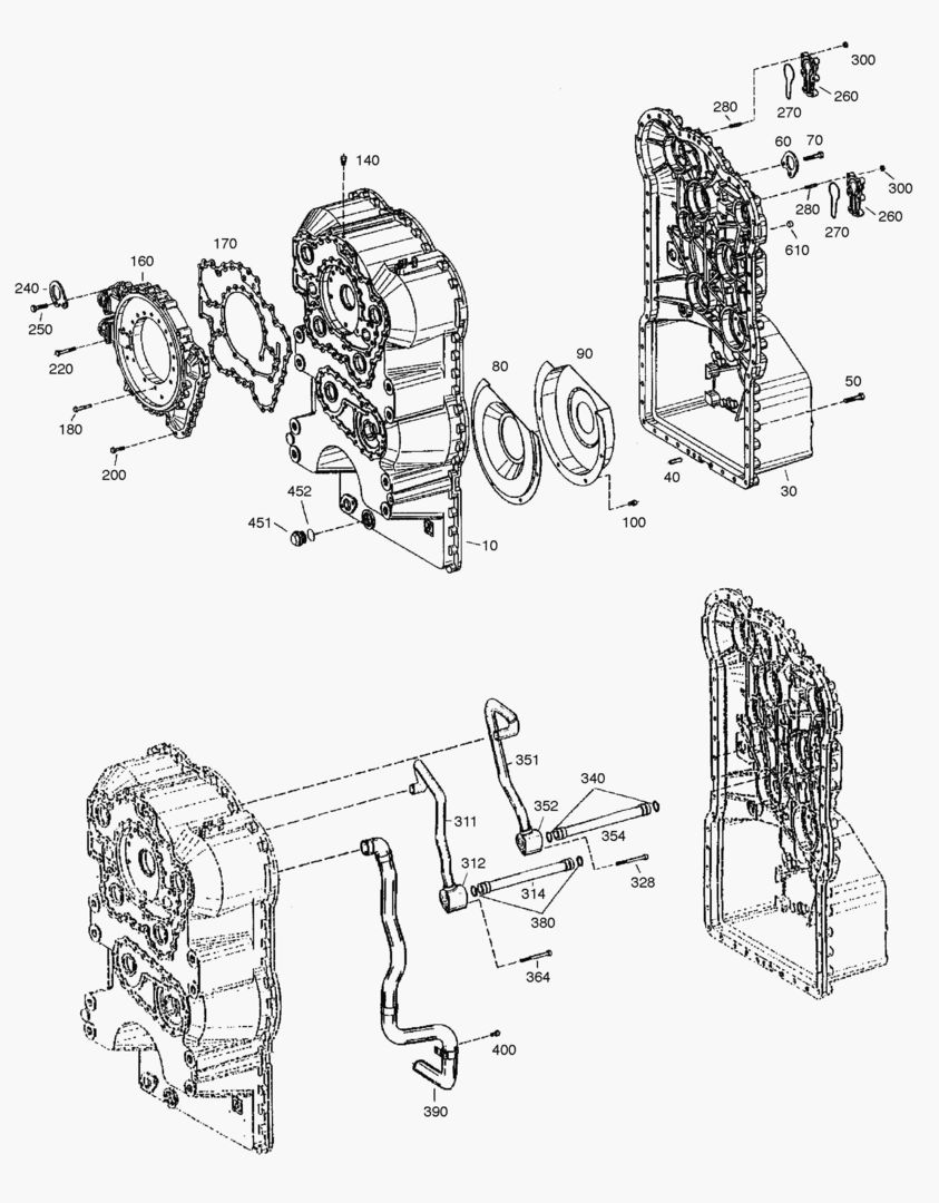 КОРПУС КОРОБКИ ПЕРЕДАЧ