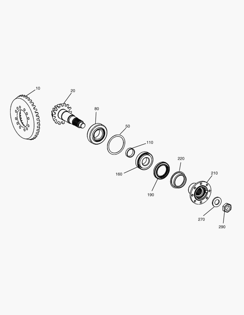 Спецтехника 4570 INPUT - FRONT AXLE [5001~5431] - главное фото