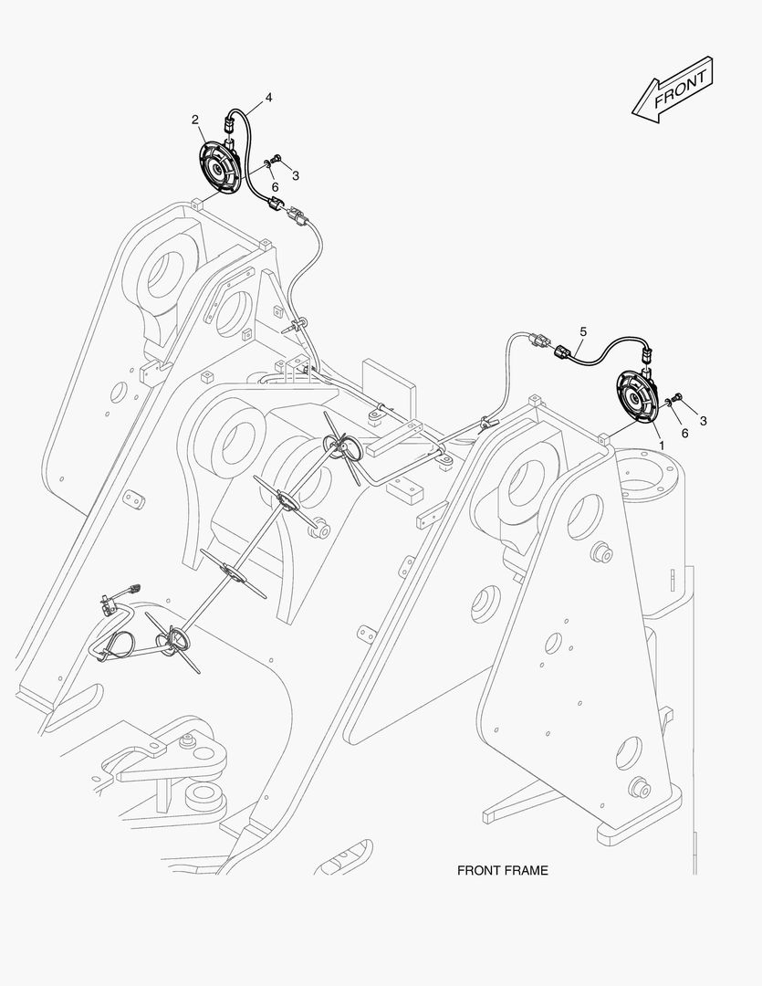 5780 ELECTRIC PARTS - FRONT(EUROPE)