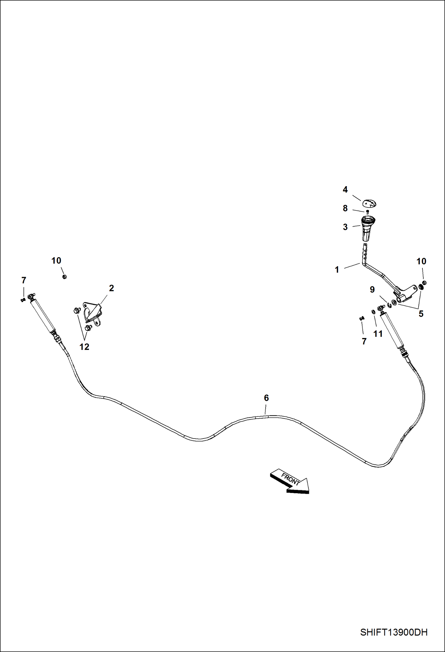 ПРИВОДНОЙ МЕХАНИЗМ, РЫЧАГ ПЕРЕКЛЮЧЕНИЯ ПЕРЕДАЧ И КАБЕЛЬ