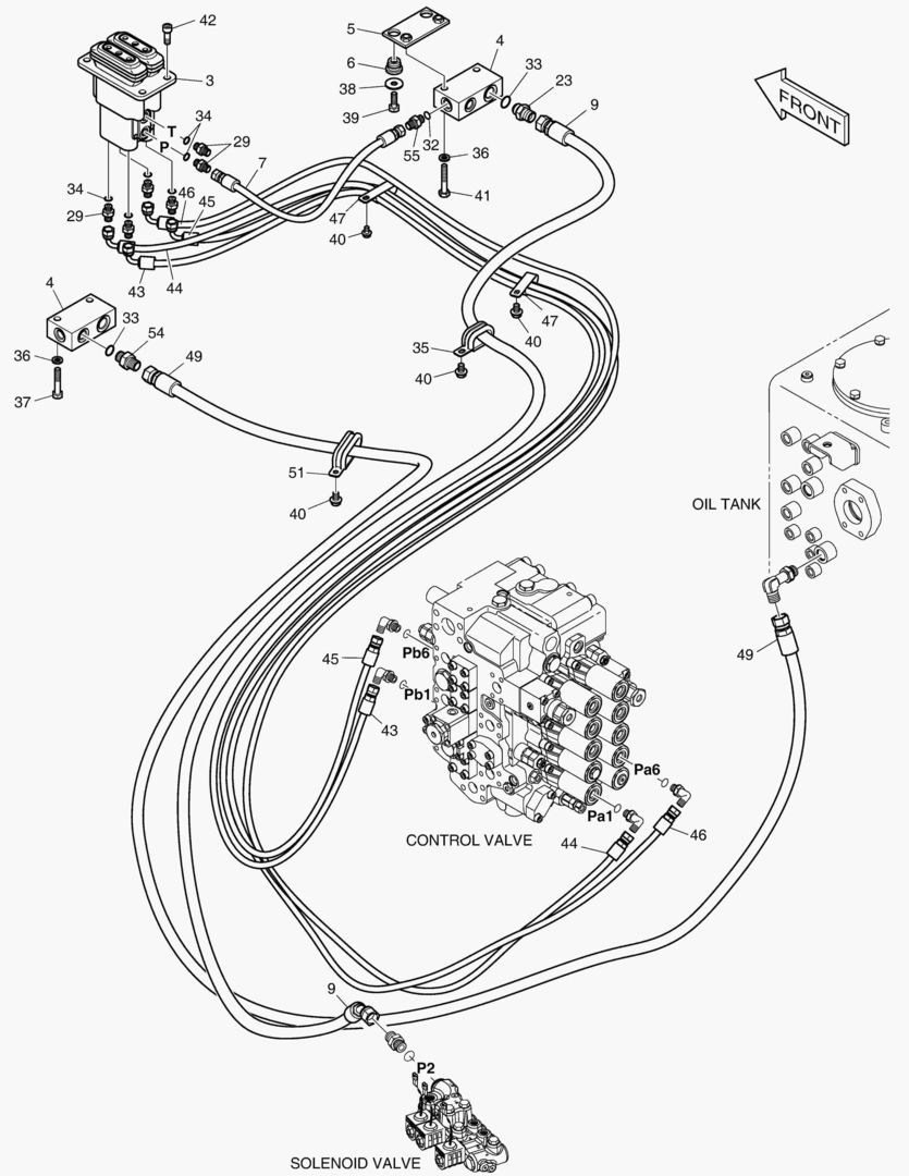 ТРУБОПРОВОД СЕРВОУПРАВЛЕНИЯ(8)