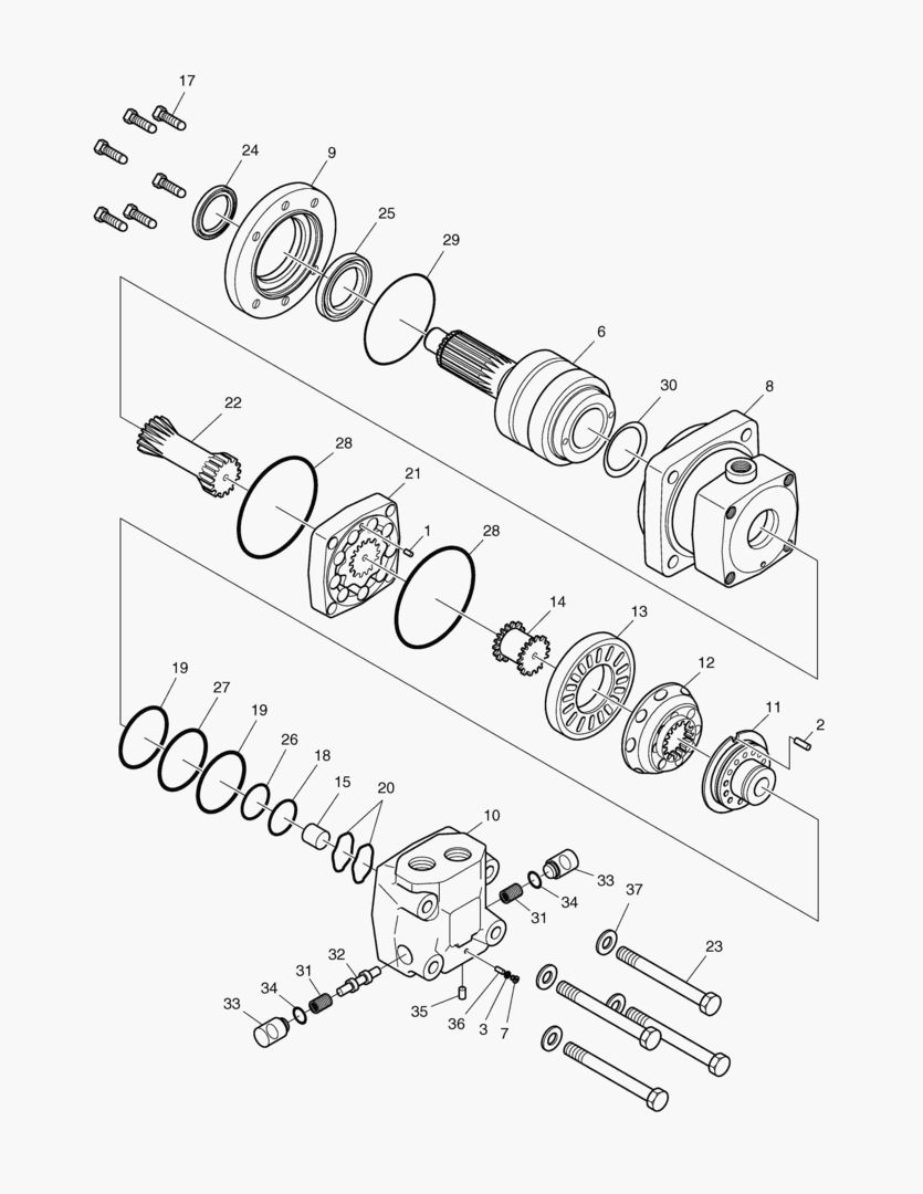 Спецтехника 4120 DRIVE MOTOR [5001~5042]
