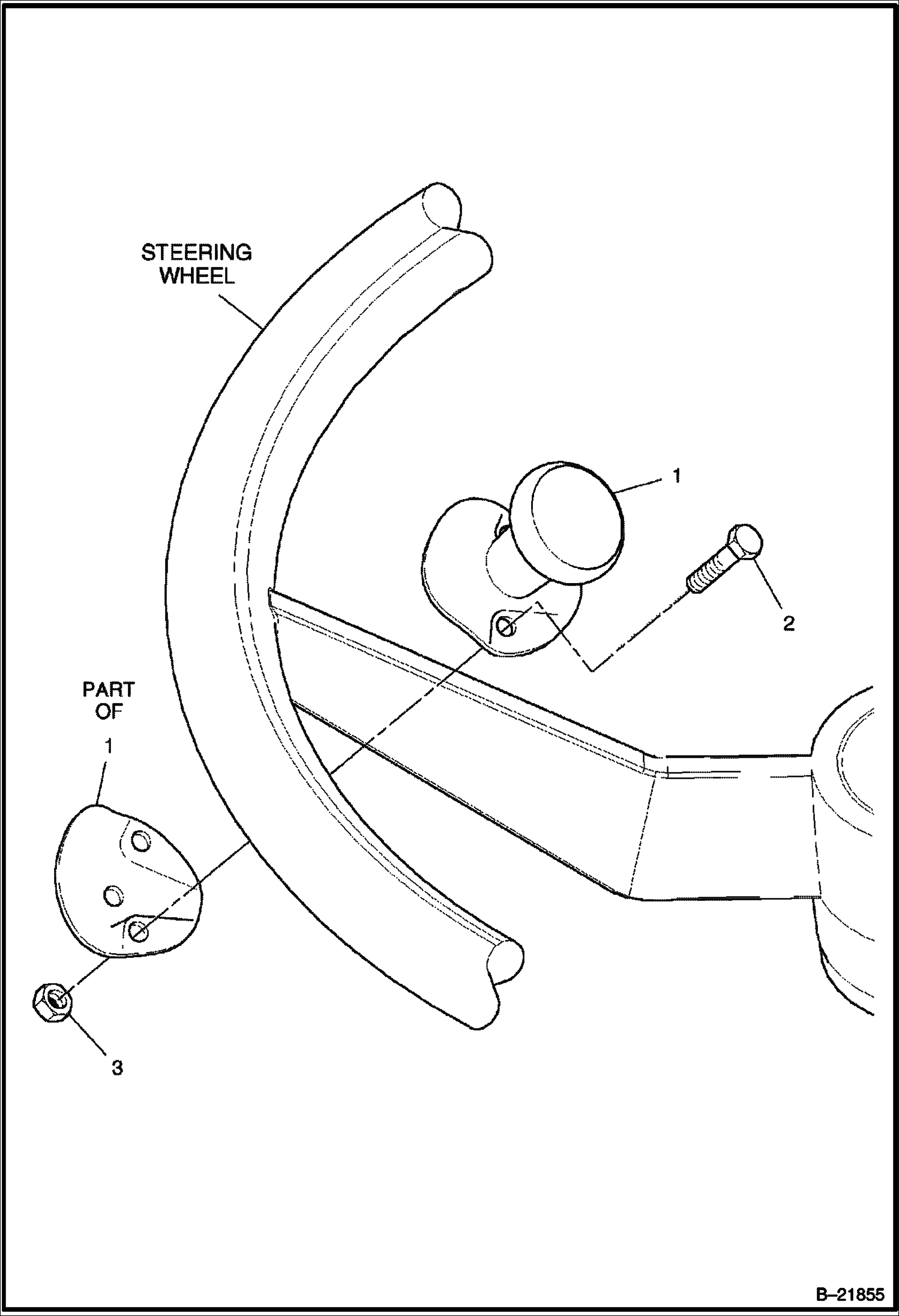 КОМПЛЕКТ ДЛЯ УСТАНОВКИ ПОВОРОТНОЙ РУКОЯТКИ (ОПЦИЯ)