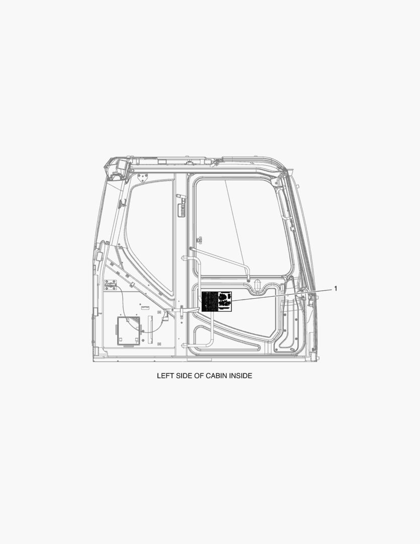 Спецтехника 5430 DECAL - LUBRICATION(EXPORT) [10208~] - главное фото