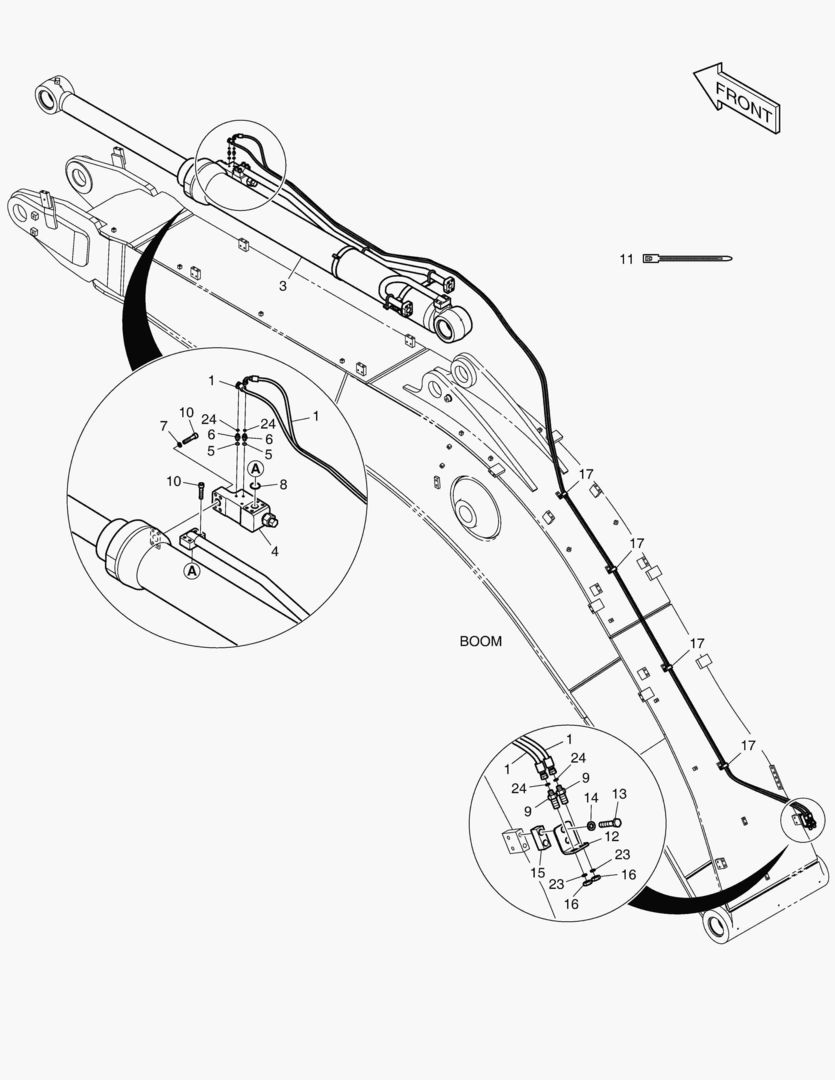 ГИДРОСИСТЕМА РУКОЯТИ-ГИДРОЗАМОК