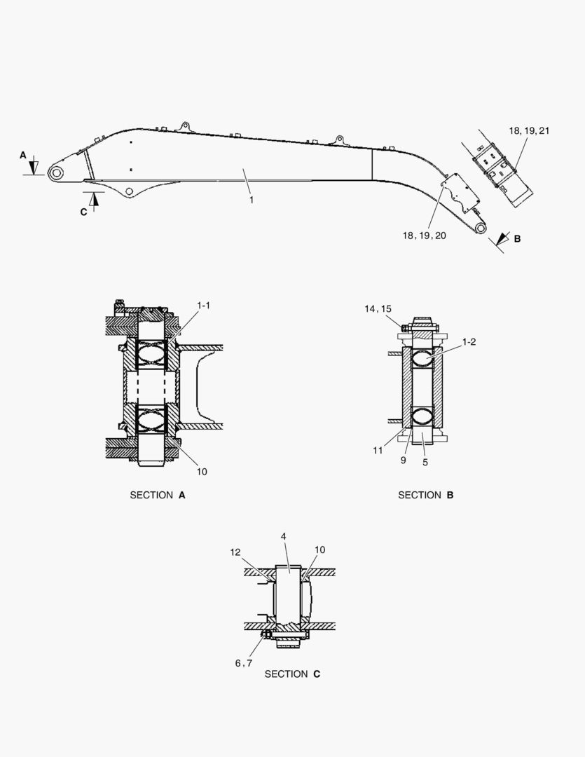 Схема 3110 ARM ASS`Y