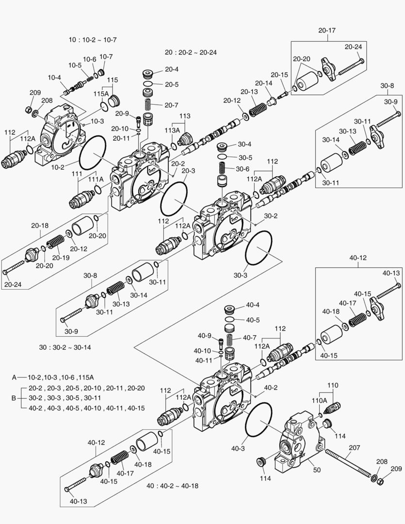РЕГУЛИРУЮЩИЙ КЛАПАН - 3 КАТУШКИ