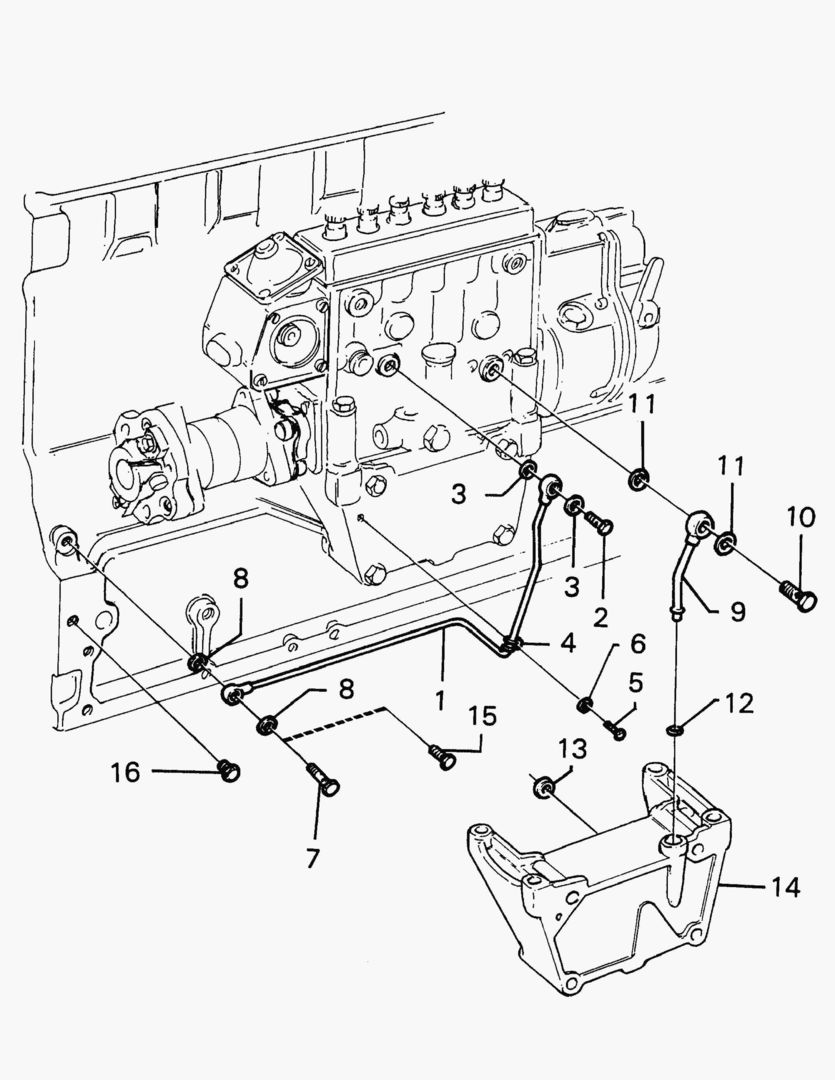 Спецтехника G010-107 INJECTION PUMP