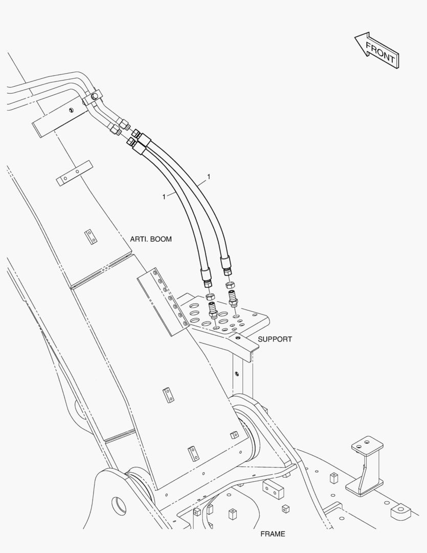 ГЛАВНАЯ МАГИСТРАЛЬ - ВРАЩАЮЩИЙСЯ(ШАРНИРНАЯ СТРЕЛА)